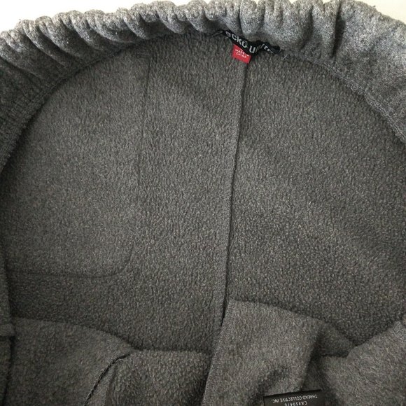 Ecko Unltd Men's Logo Spellout Grey Thick Fleece Jogger Style Sweatpants Size L - Picture 11 of 12